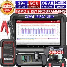 LAUNCH X431 IMMO PLUS PAD VII Key Programming Car Diagnostic Tool ECU Clone