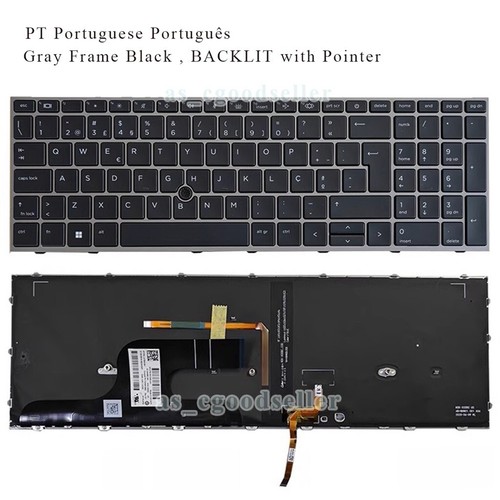 New For HP ZBOOK fury 15 G7 (not for ZBook Firefly 15 G7) Keyboard BACKLIT Point - Picture 19 of 27