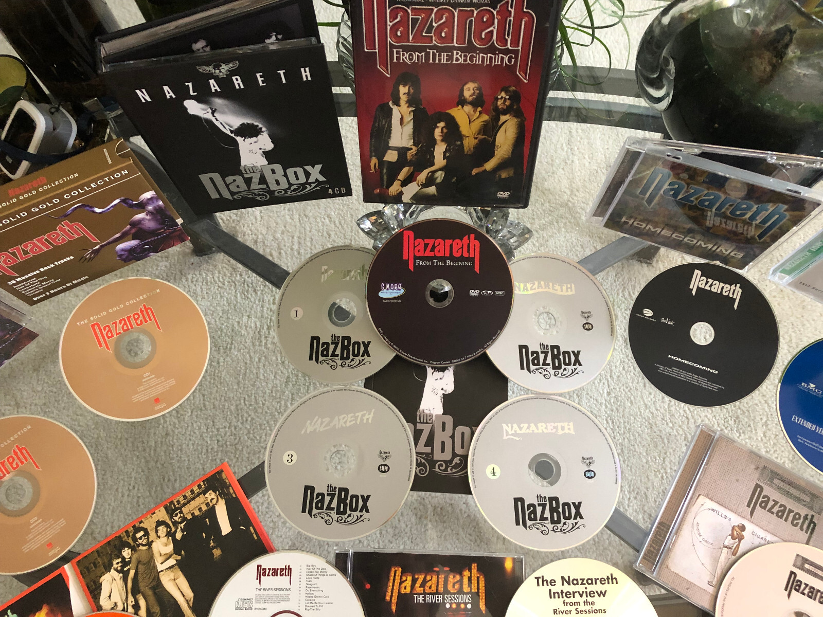 NAZARETH Studio & Live Concerts Collection (CDs & DVD) MINT eBay