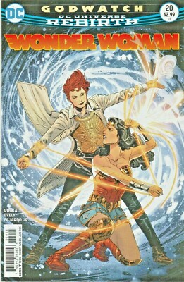 WONDER WOMAN #20  THE CHEETAH * DR. CYBER * CIRCE  DC REBIRTH   2017  NICE!!!