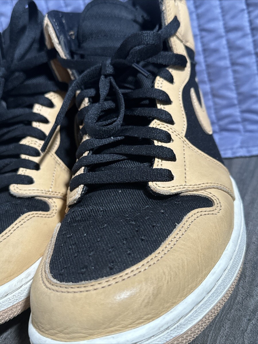 2022 Men's Nike Air Jordan 1 Retro High OG Vachettta Tan Size 12