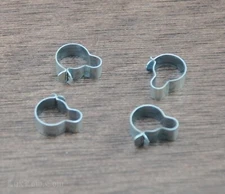 4x NOS Vintage SUNTOUR Bike Brake Shifter Cable CLAMP Clip Guide Schwinn Bicycle