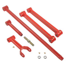 Rear Lower+Upper Control Arms+Panhard Track Bar for 2005-2010 Ford Mustang