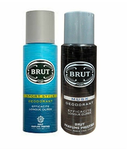 Brutt Musk & Sport Style Long Lasting Deodorant Pack Of 2 200gm Free Shipping