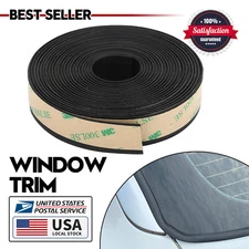 4M/13FT Rubber Seal Weather Strip Trim For Dodge Journey Front Rear Windshield
