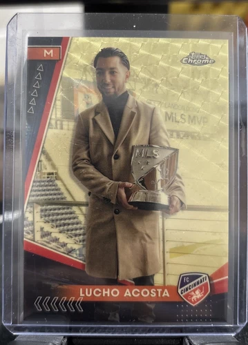 2024 Topps Finest MLS Lucho Acosta Superfractor 1/1 FC Cincinnati ImageVariation