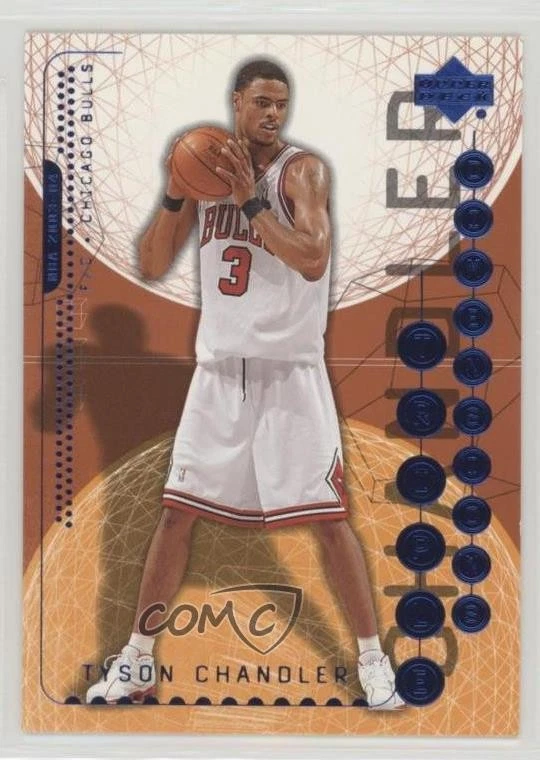 2003-04 Upper Deck Triple Dimensions - Tyson Chandler #8 for sale