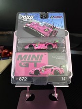 MINI GT Porsche 911 GT3 R #80 AO Racing 2023 IMSA VIRginia Roxy # 872 - BLISTER