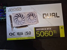 ASUS DUAL NVIDIA GeForce RTX 5060 Ti 16GB Dual Fan/Heatsink DP HDMI PCIe 5.0 16x