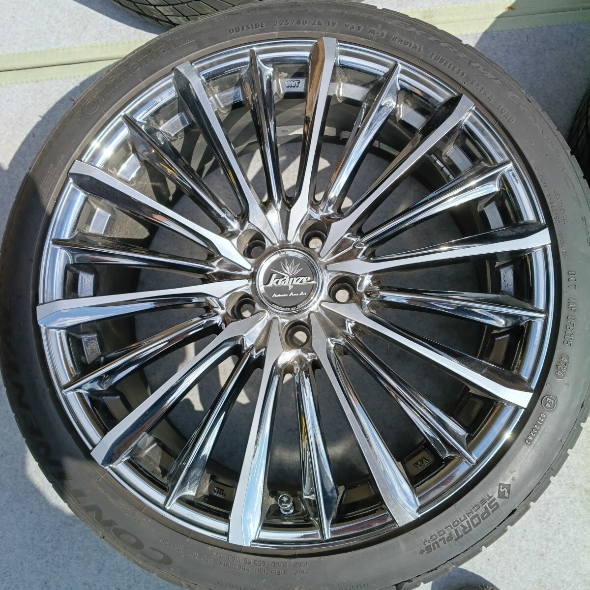 JDM Kranze Vierharm 225EVO Weds Kranze Vierharm 19-inch 5-hole