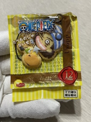 Usopp One Piece × Lipton Cookie Mascot Strap Keychain Charm Japan Excl. F/S