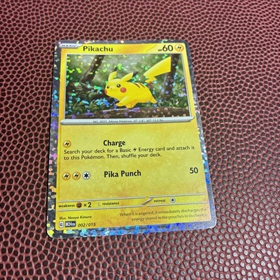 Pikachu 002/015 Promo McDonald's Promos 2024 Pokemon | eBay