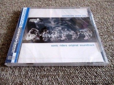SONIC RIDERS Speedbeats Grand Prix Original Soundtrack Sega GAME MUSIC CD