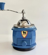 Rare Vintage SUMA Blue Hand-Crank Coffee Grin...