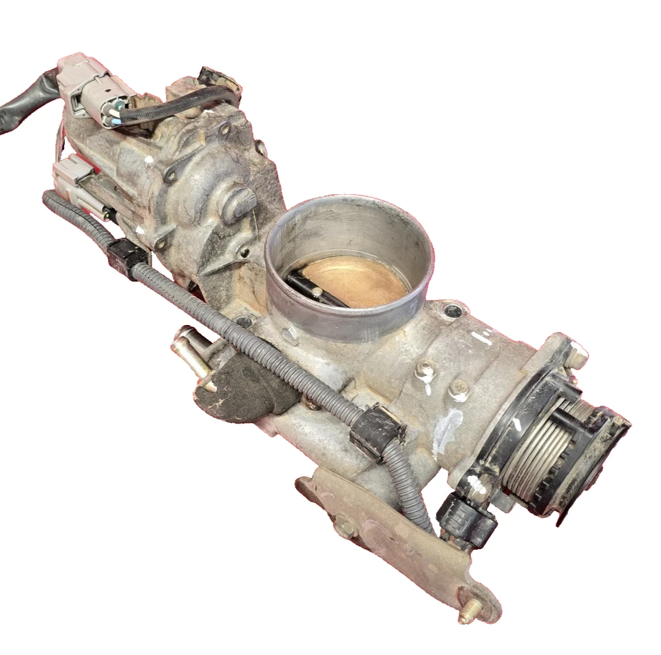 Корпус дроссельной заслонки 22030-50141 Toyota 01 02 Tundra Sequoia Land Cruiser LX470 - Изображение 4 из 4