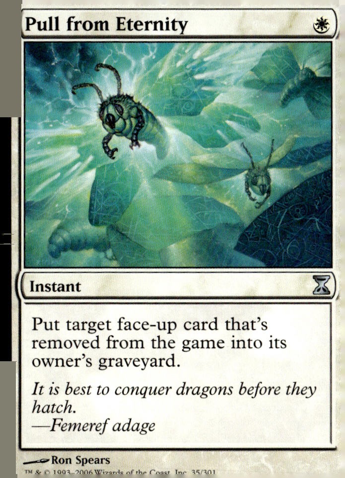 Time Spiral #35 Pull from Eternity
