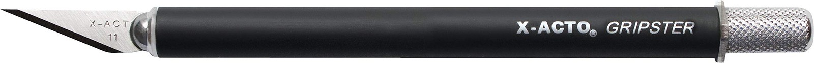 With Rubberized Grip Safety Cap No 11 Fine Point Blade Black