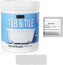Bathtub Tile Paint 16.5 fl oz, water-based formula, low odour