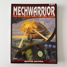 Mechwarrior Battletech RPG 2nd Edition 1641 FASA Corporation 1991 Paperback Book