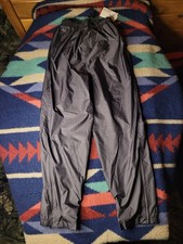 Vintage Holloway Track Pants Size XS Extra Small Black Nylon Mesh NWT 90s