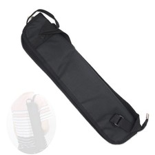 Universal Drum Stick Bag Black Case Holder Mallets Accessory Hanging Loop