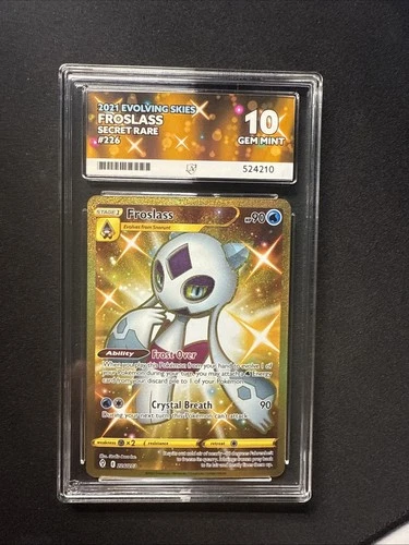 Pokemon TCG Froslass 226/203 Evolving Skies ACE 10