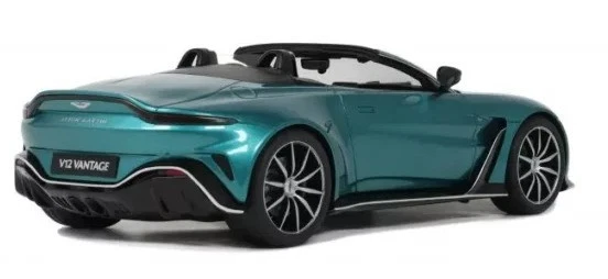 GT SPIRIT GT445 ASTON MARTIN V12 VANTAGE ROADSTER TAYOS TURQUOISE 2023 1/18 - Image 2 of 2