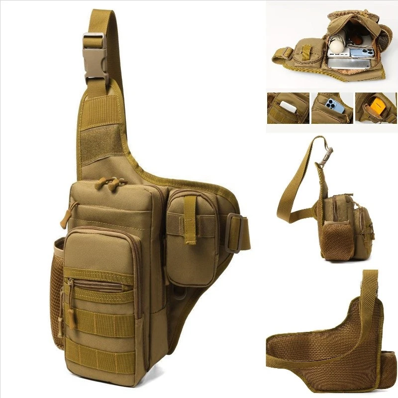 Waterproof Fishing Shoulder Chest Bag Outdoor Sports Cycling Hiking Travel Bags
