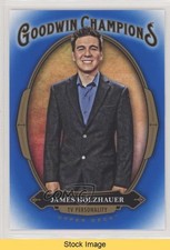2020 Upper Deck Goodwin Champions Royal Blue James Holzhauer #26 READ z6b
