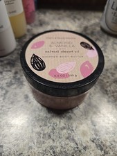 Bath Body Works ALMOND VANILLA 6.5 Oz. Natural Oil WHIPPED BODY BUTTER NEW