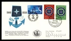 Mayfairstamps Belgium FDC 1999 NATO Combo Perfins First Day Cover aax_80877