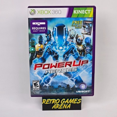 PowerUp Power Up Heroes (Xbox 360) CIB COMPLETE with Comic Book