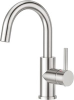 KüChenarmatur Wasserhahn Edelstahl FüR Kleine KüChe 360° Drehbar