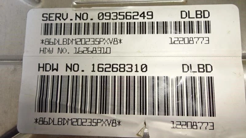 Engine ECM ID: 16268310 Fits 00-01 Grand Am 548832 Foto 4 de 4