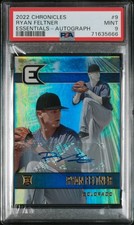 2022 PANINI CHRONICLES ESSENTIALS AUTO #9 RYAN FELTNER ROOKIE RC PSA 9