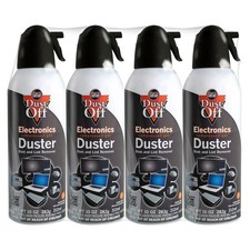 New Falcon Dust-Off Electronics Compressed Gas Duster, 10oz PACK OF 8