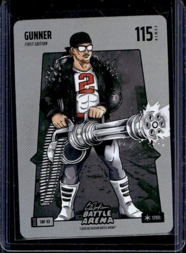 2026 Bo Jackson Battle Arena Griffey Gunner Silver Battlefoil #SBF-93