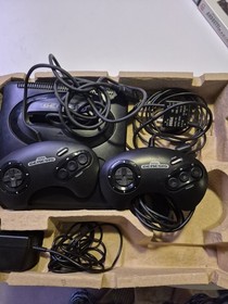 Sega Genesis Model 2 MK-1631 with Box, 2 Controllers, Cords, 14 Games Tested