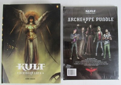 Kult: Divinity Lost RPG Core Rules & Archtype Bundle Modiphius
