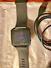 Fitbit Blaze FB502 Smart Fitness Tracker Watch w/ Charger Pre Owned