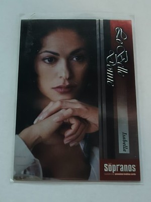 2005 INKWORKS THE SOPRANOS TRADING CARD LE BELLE DONNA BD-4