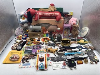 Large Junk Drawer Lot Reseller Collecter Military Pokemon Marvel Furby Disney