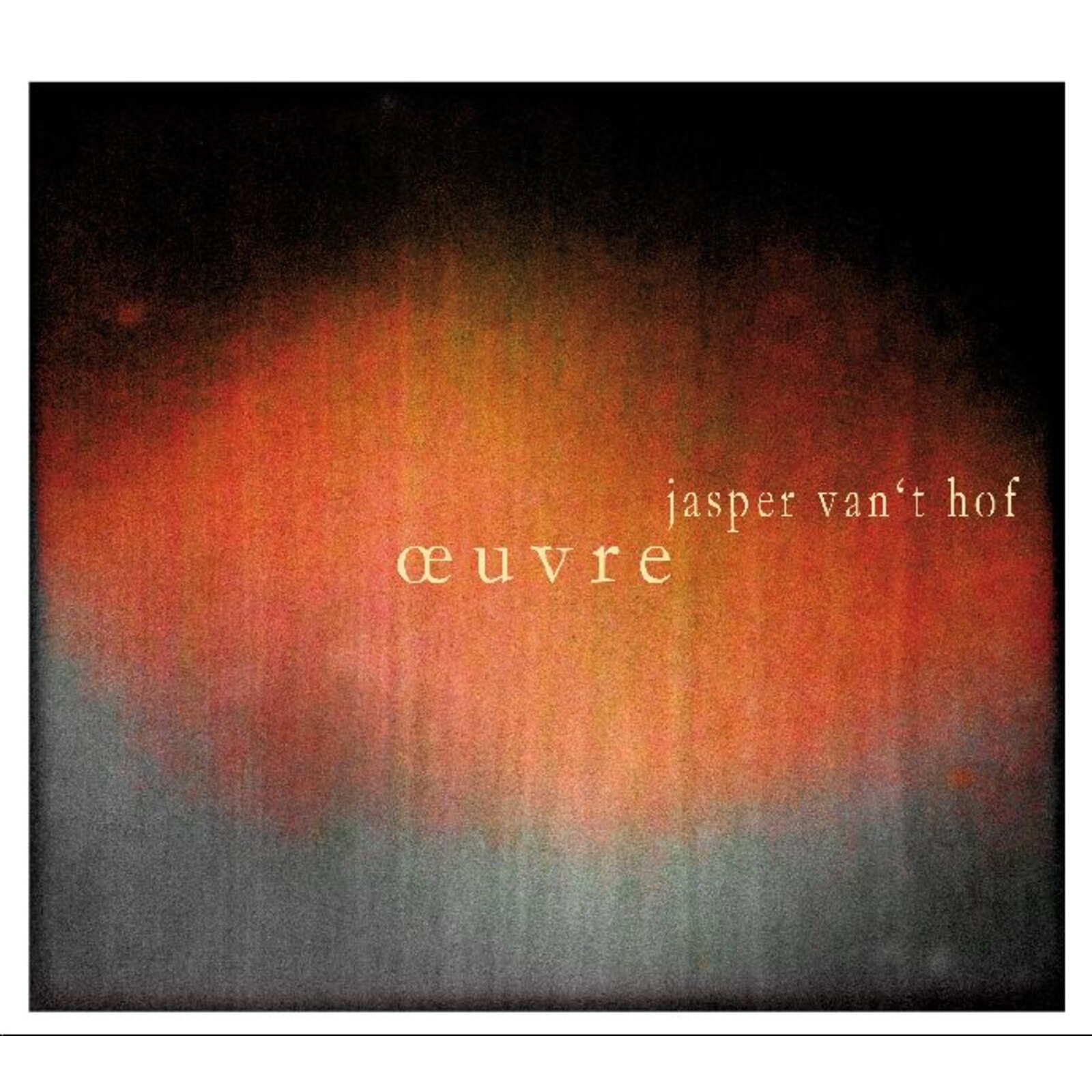 Jasper Van't Hof œuvre CD QRM1182 NEW