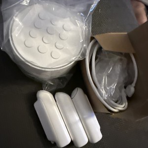 Google Nest Guard A0017 White Home System Security Alarm Hub Sensor Kit