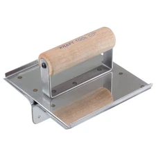 KRAFT TOOL CF116 Stainless Steel Hand, 6"x6" 1-1/2"D 1/4"R