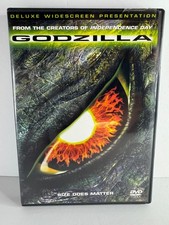 Godzilla DVD, 1998 - Deluxe Widescreen Presentation and Animated Menus SEALED 