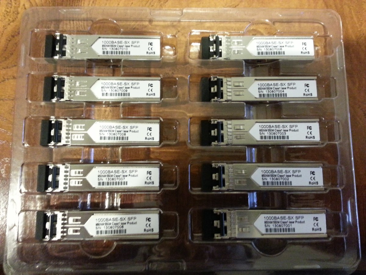 10 pack GLC-SX-MM Cisco Compatible 3 YR WARRANTY (1000BASE