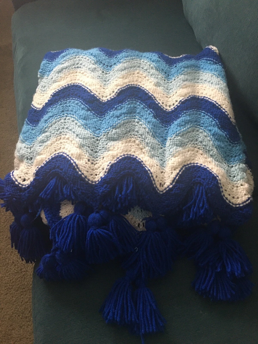Blue Ombre Chevron