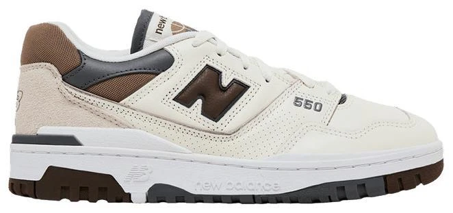 New Balance 550 Sea Salt Dark Mushroom