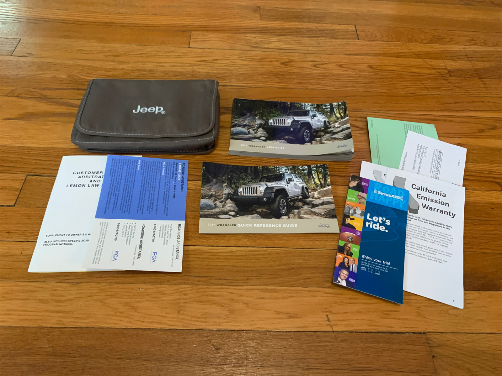 2017 Jeep Wrangler Owners Manual With Case OEM Free Shipping eBay